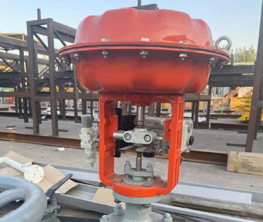 Elite control valve with pneumatic actuator